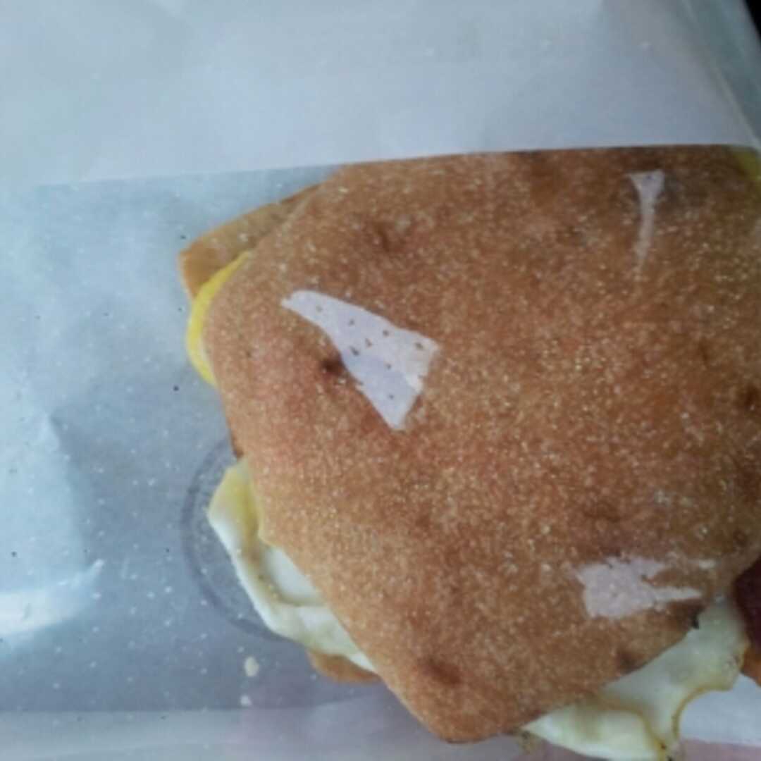 Wendy's Artisan Egg Sandwich with Bacon