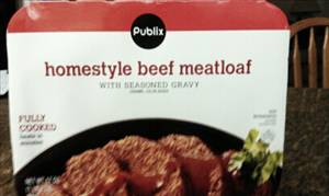 Publix Homestyle Beef Meatloaf with Seasoned Gravy
