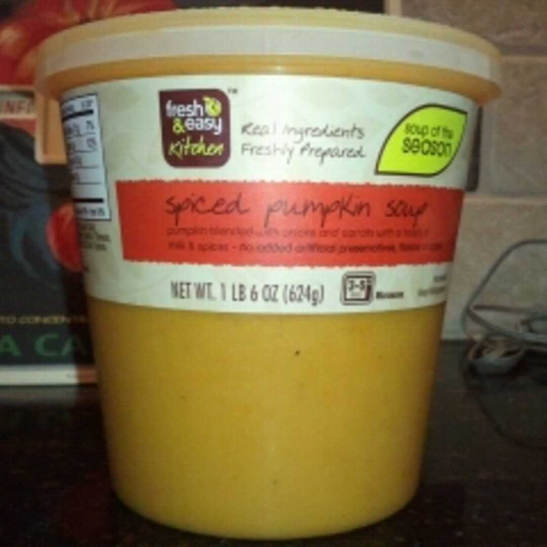 Fresh & Easy Spiced Pumpkin Soup