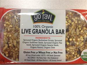 Go Raw Live Granola Bar