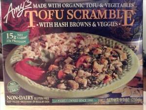 Amy's Tofu Scramble with Hash Browns & Veggies