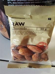 Woolworths Raw Almonds