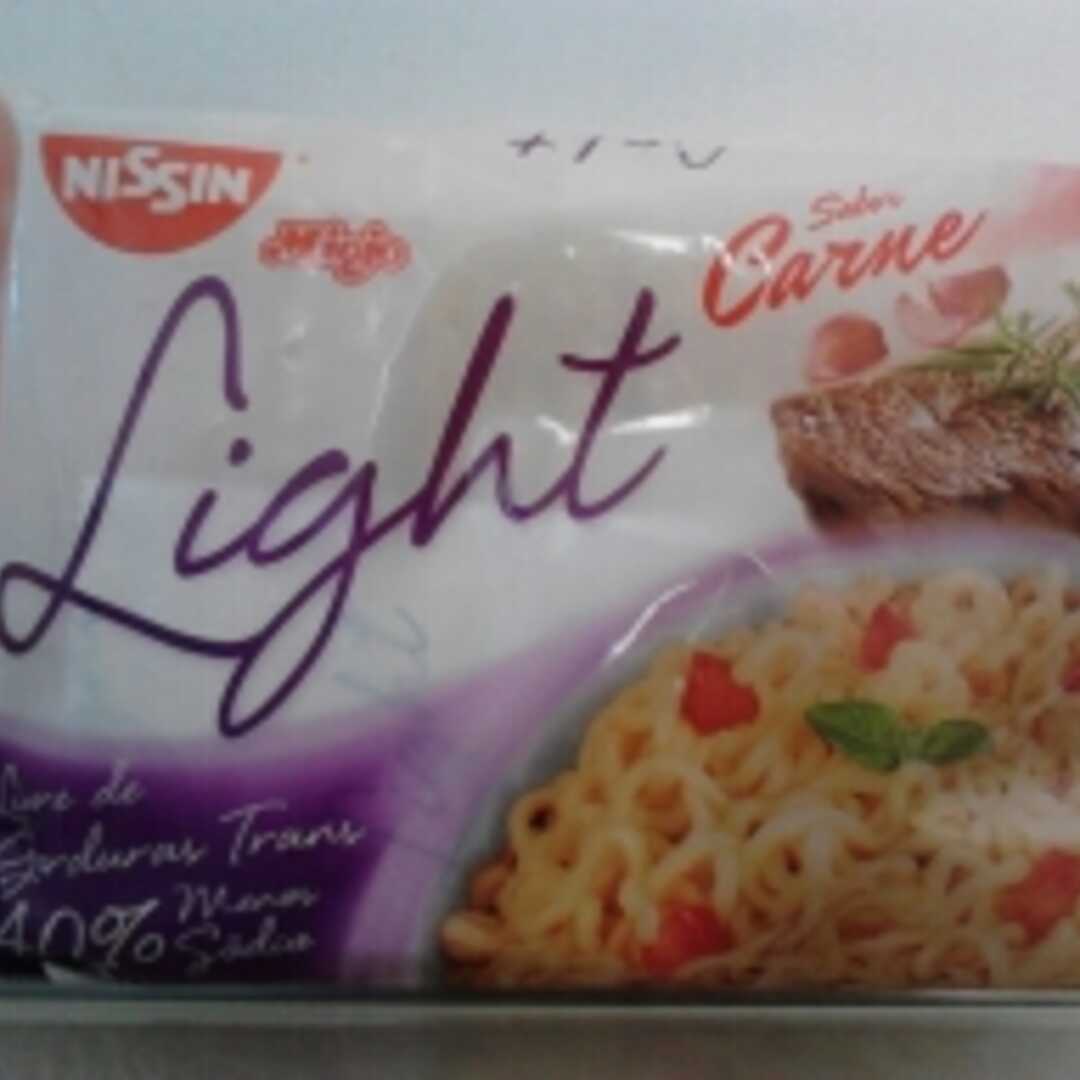 Nissin Miojo Light de Carne