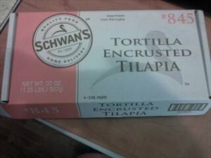 Schwan's Tortilla Encrusted Tilapia