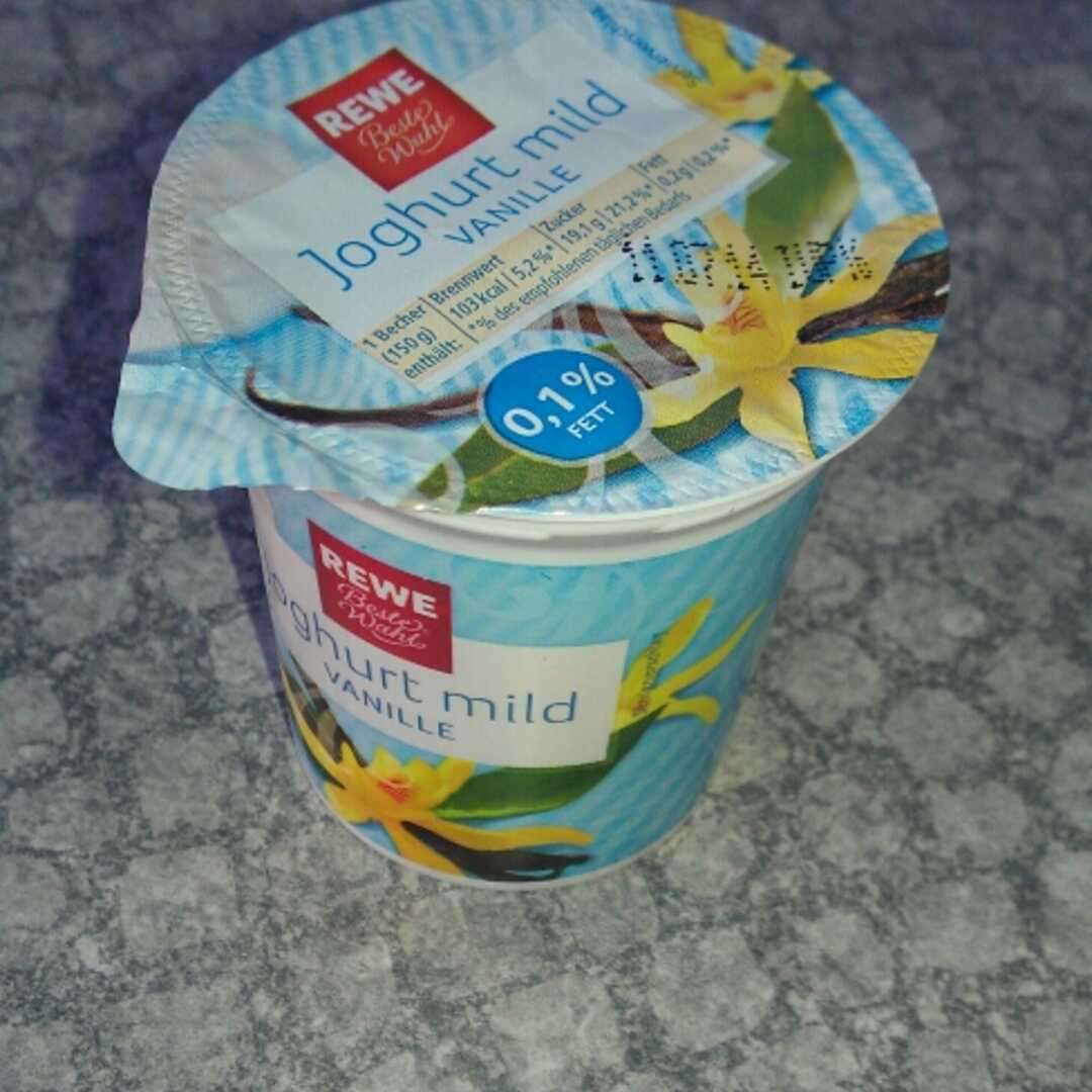 REWE Beste Wahl Joghurt Mild Vanille