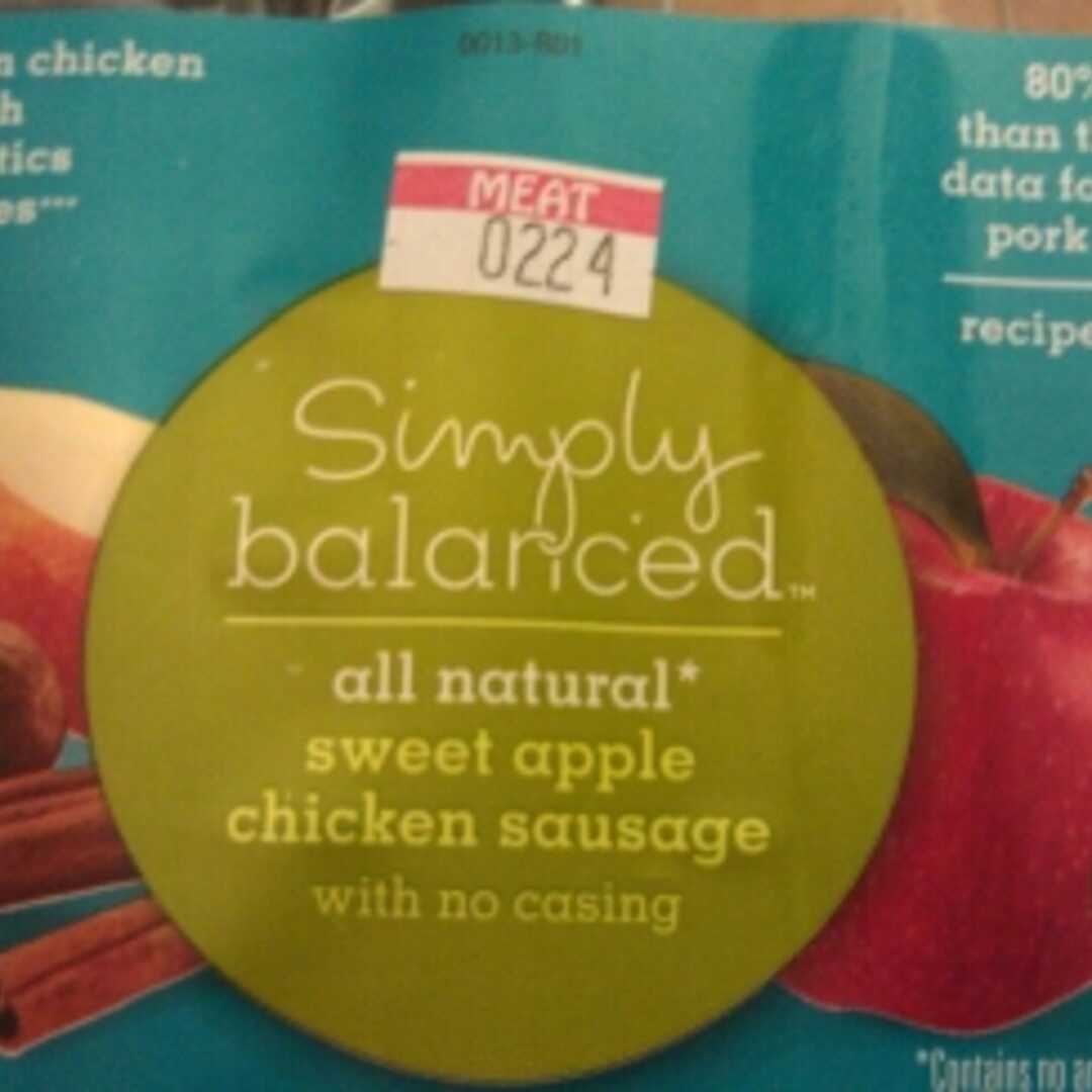 Simply Balanced Sweet Apple Chicken Sausage