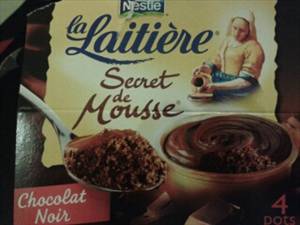 La Laitière Secret de Mousse Chocolat Noir