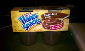 Kraft Handi-Snacks Fat Free Chocolate Pudding