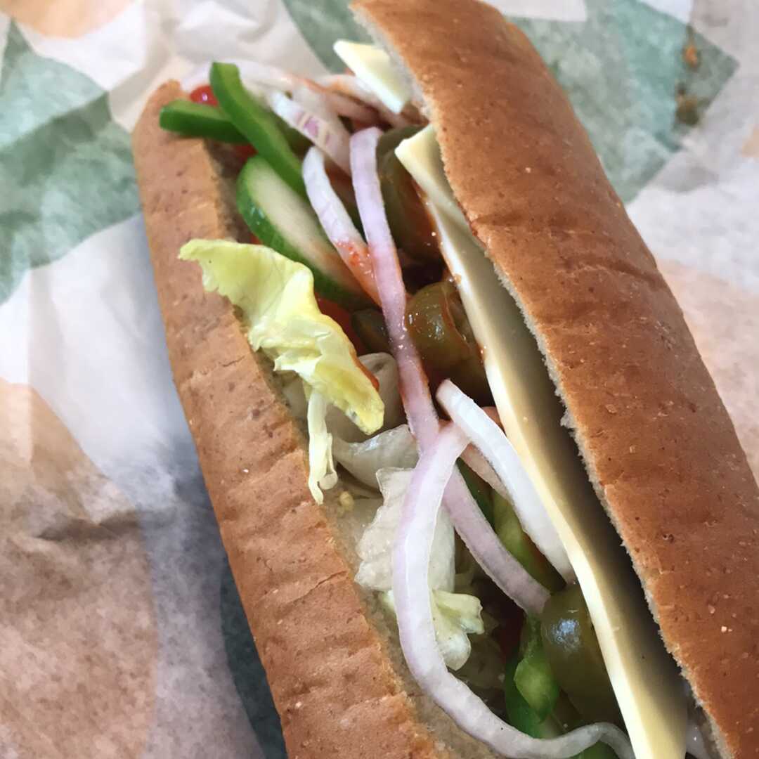 Subway 6-Inch Veggie Delite Sandwich