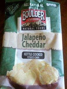 Boulder Canyon Jalapeno Cheddar Kettle Cooked Potato Chips