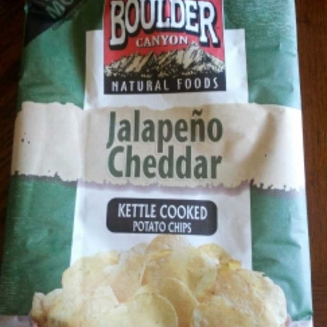 Boulder Canyon Jalapeno Cheddar Kettle Cooked Potato Chips