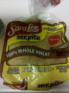 Sara Lee Mr. Pita 100% Whole Wheat Pita Bread