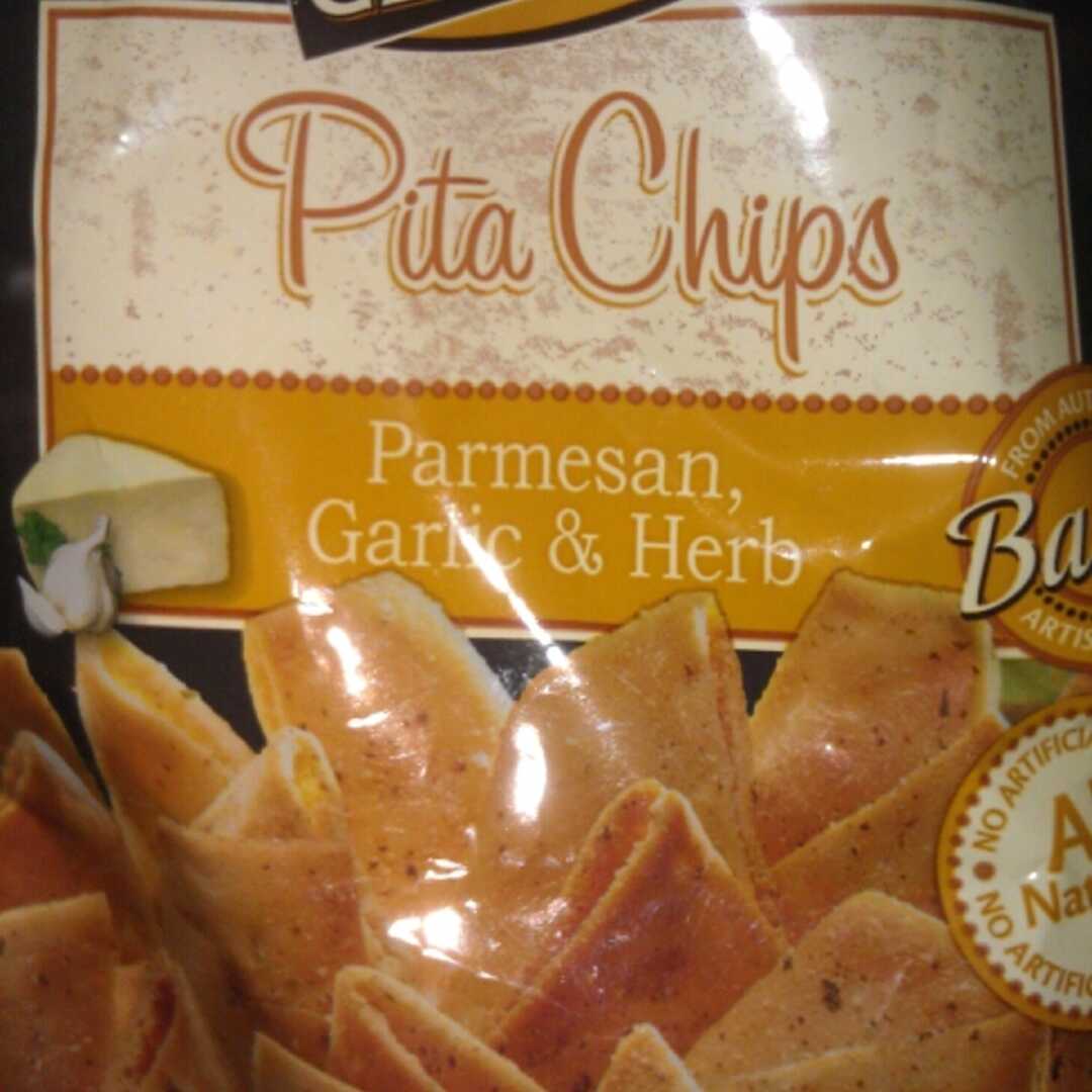 Clancy's Parmesan Garlic & Herb Pita Chips