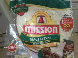 Mission 96% Fat Free Heart Healthy Flour Tortillas
