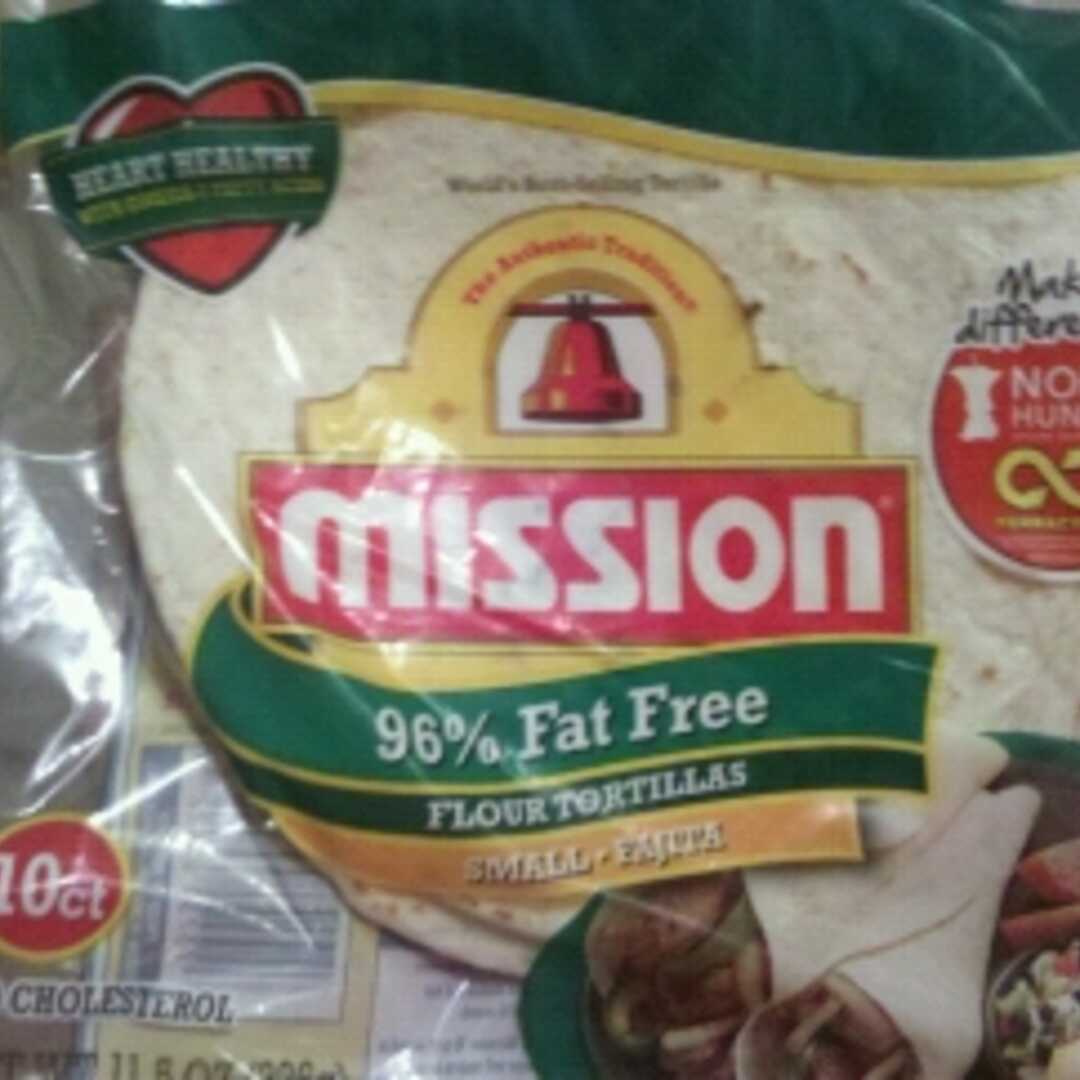 Mission 96% Fat Free Heart Healthy Flour Tortillas