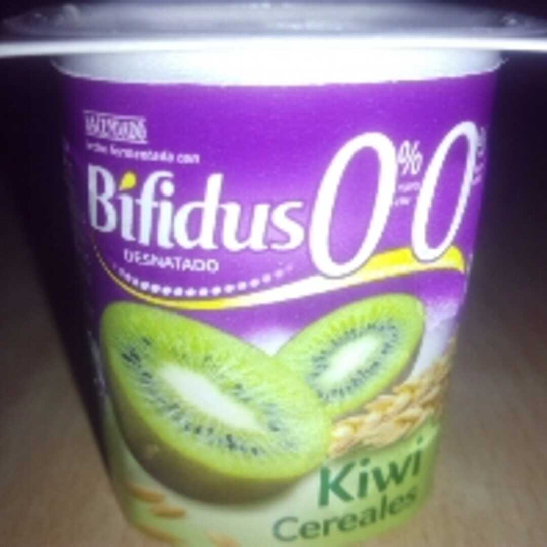 Hacendado Yogur Bifidus Kiwi Cereales