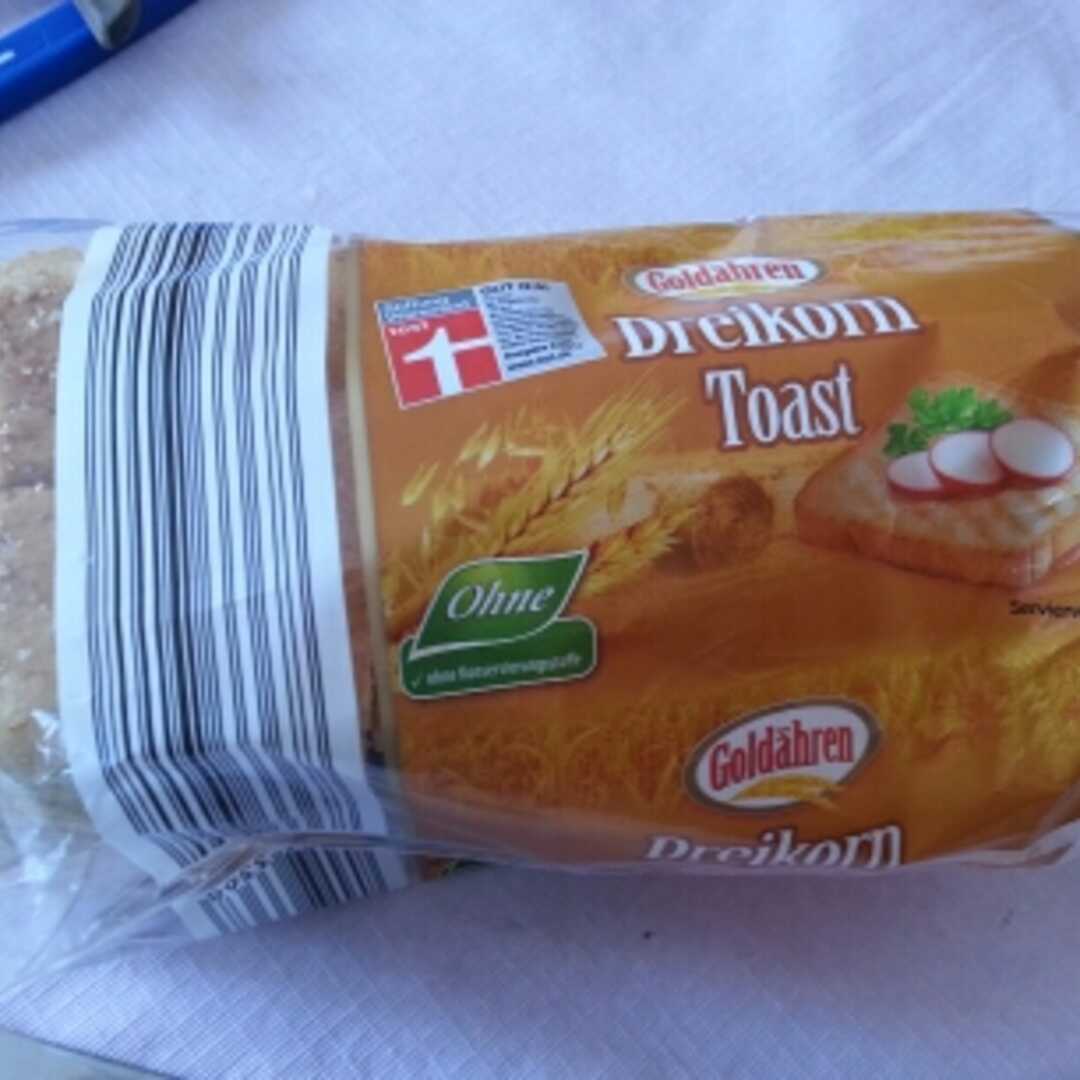 Goldähren Dreikorn Toast