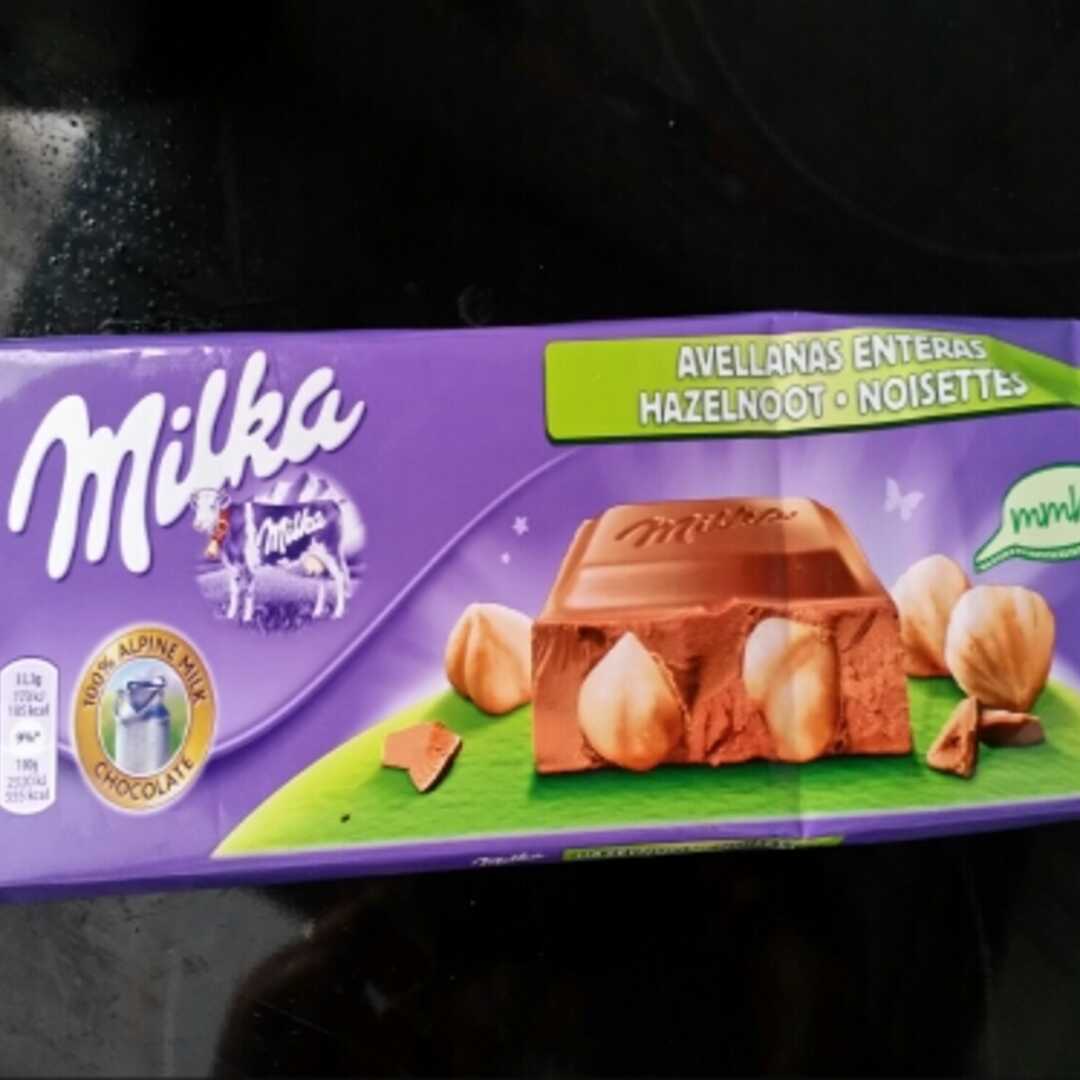Milka Hazelnoot Chocolade