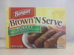 Banquet Brown 'N Serve Turkey Fully Cooked Sausage Links