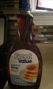 Great Value Sugar Free Pancake & Waffle Syrup