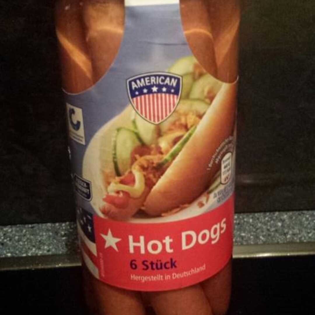Aldi Hot Dog Würstchen