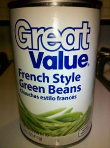 Great Value French Style Cut Green Beans