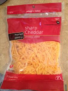 Market Pantry Shredded Sharp Cheddar Cheese