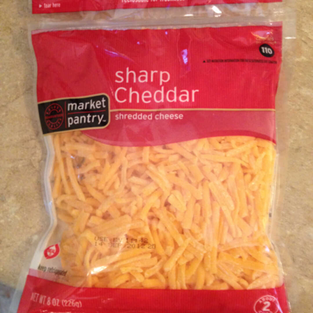 Market Pantry Shredded Sharp Cheddar Cheese