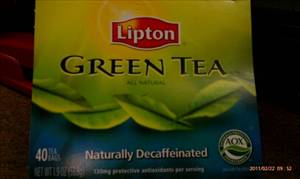 Lipton Green Tea Naturally Decaffeinated Tea Bags