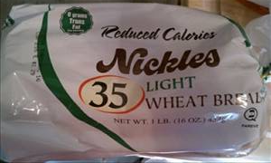 Nickles Light 35 Wheat Bread