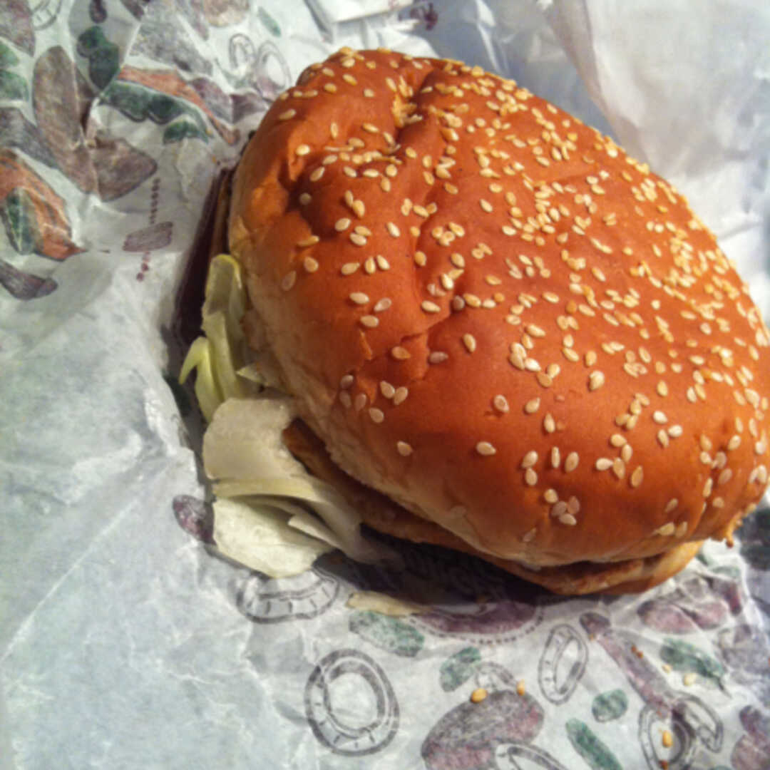Burger King Whopper Sandwich with Cheese