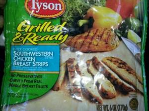 Tyson Foods Southwestern Style Chicken Breast Strips