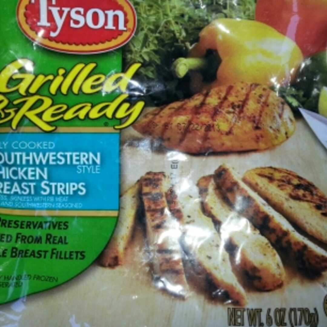 Tyson Foods Southwestern Style Chicken Breast Strips