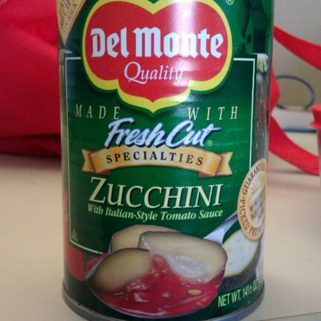Del Monte Zucchini with Italian Style Tomato Sauce