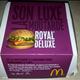McDonald's Royal Deluxe