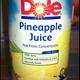 Dole 100% Pineapple Juice (8 oz)