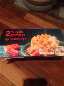 Sainsbury's Rhubarb Crumble