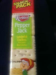 Keebler Pepper Jack Sandwich Crackers