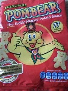 Pom-Bear Teddy Shaped Potato Snack