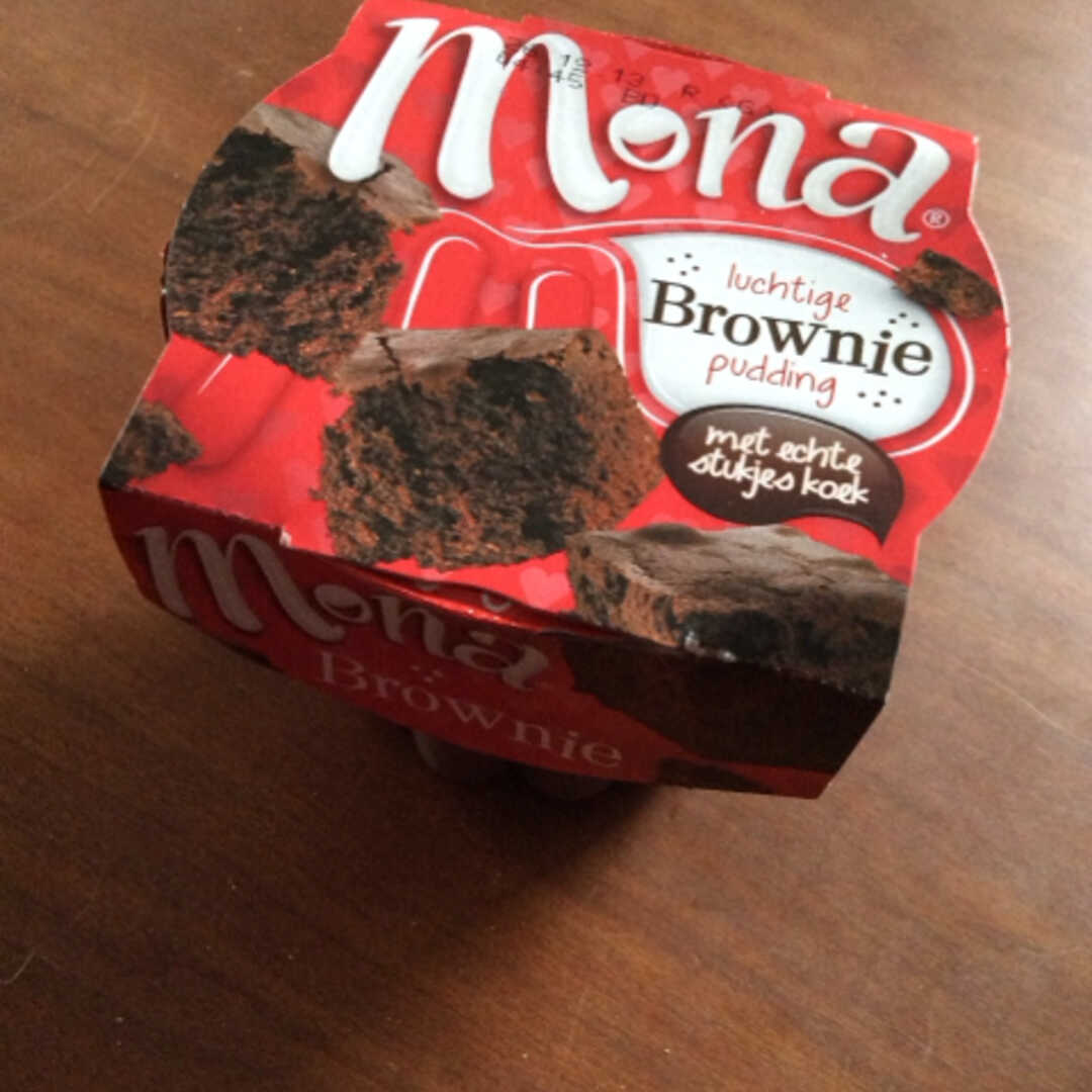 Mona Luchtige Brownie Pudding