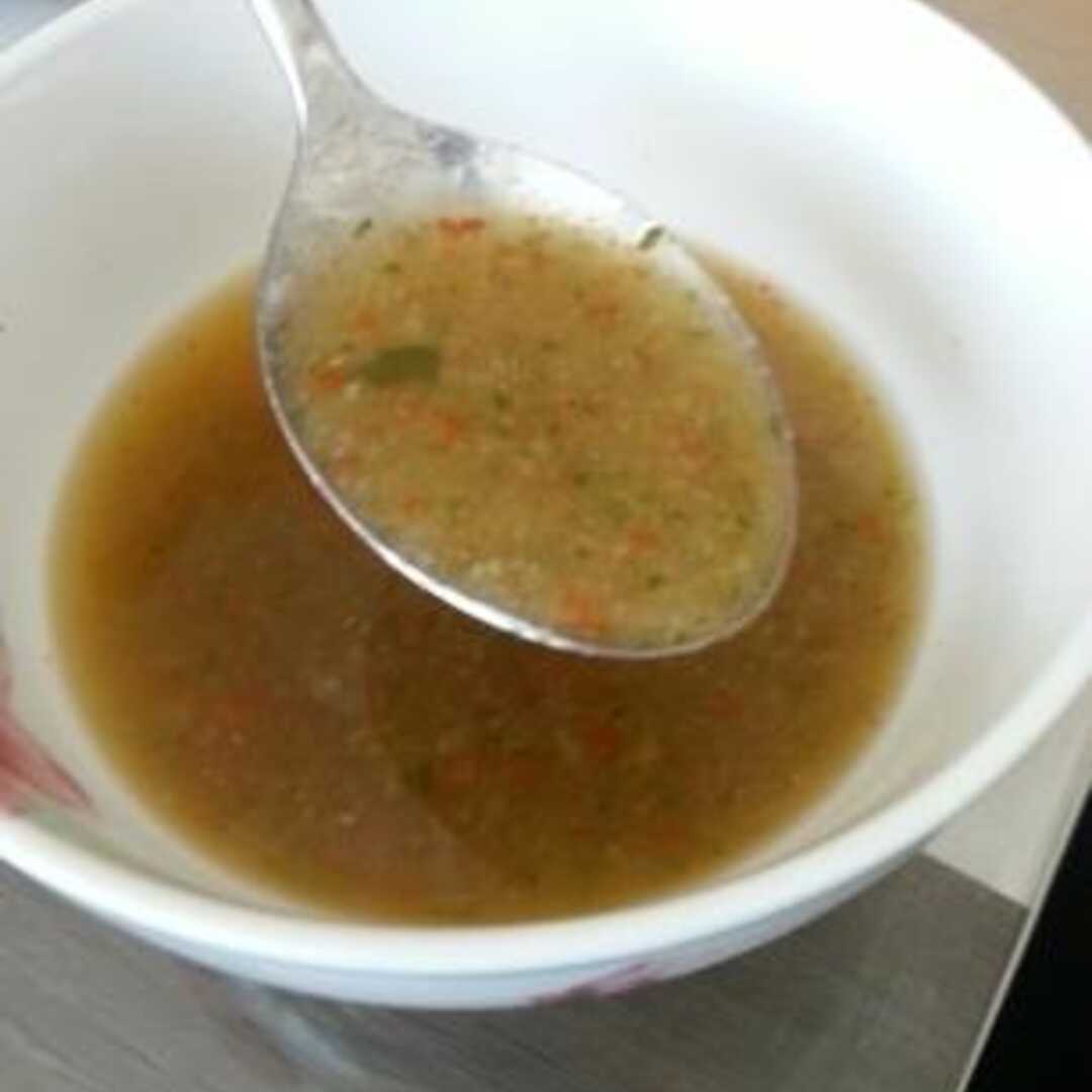 Vejeteryan Sebze Çorbası (Su ile Hazırlananan)