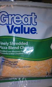 Great Value Finely Shredded Pizza Blend Cheese