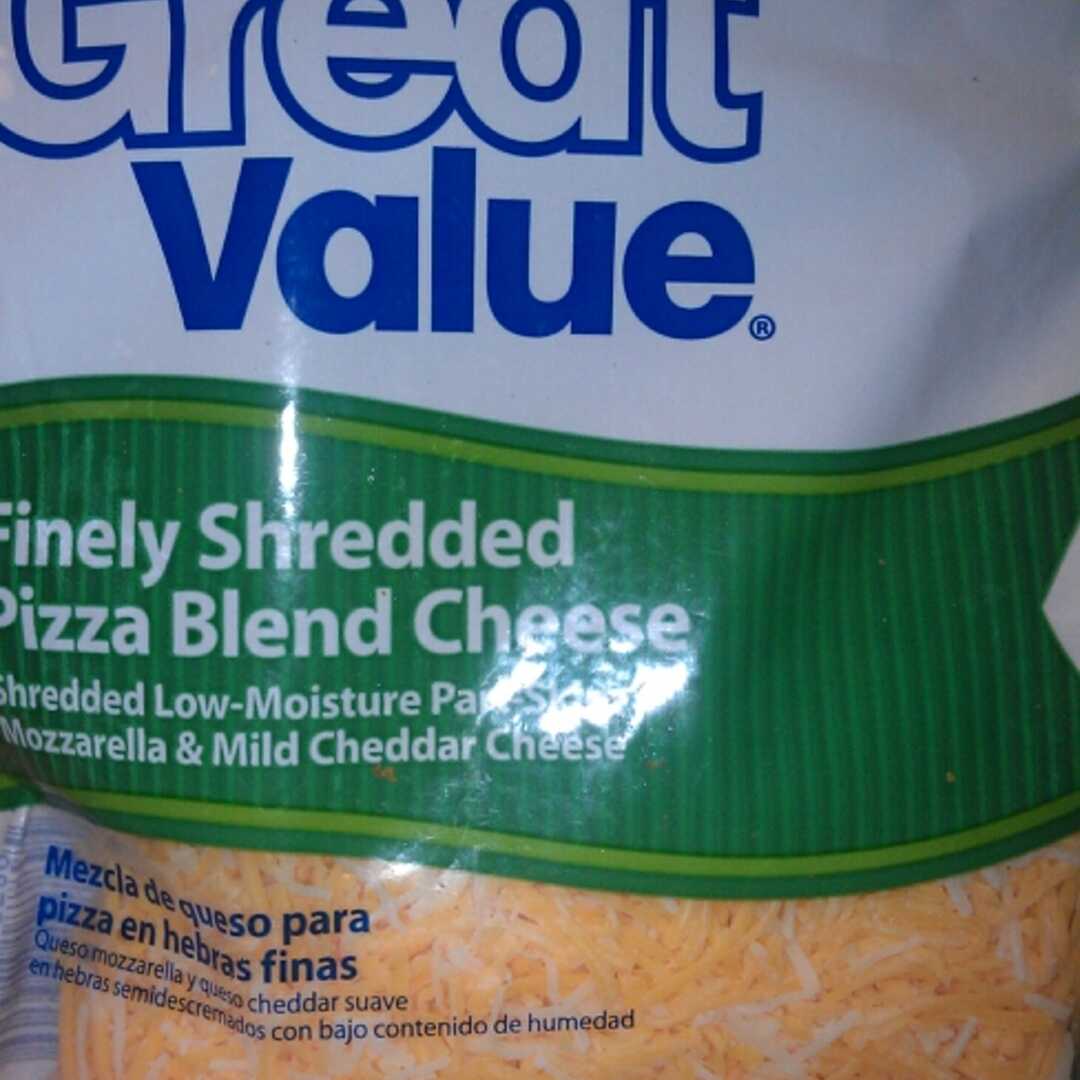 Great Value Finely Shredded Pizza Blend Cheese