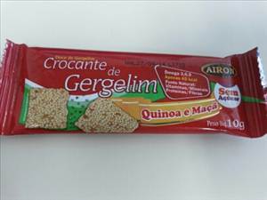 Airon Crocante de Gergelim Quinoa e Maçã