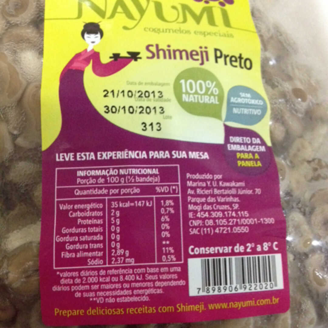 Nayumi Shimeji Preto