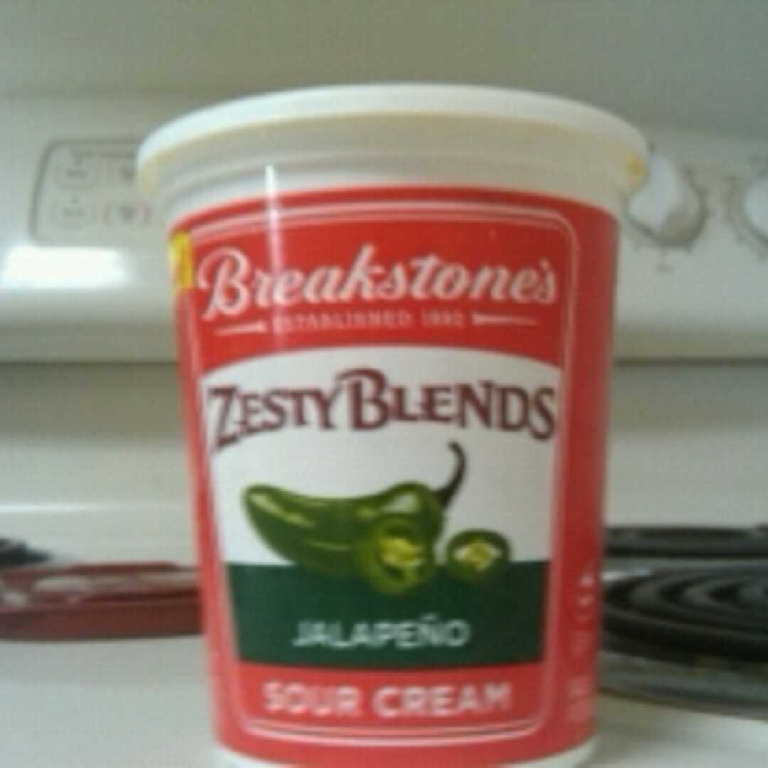 Breakstone's Zesty Blends Sour Cream - Jalapeno