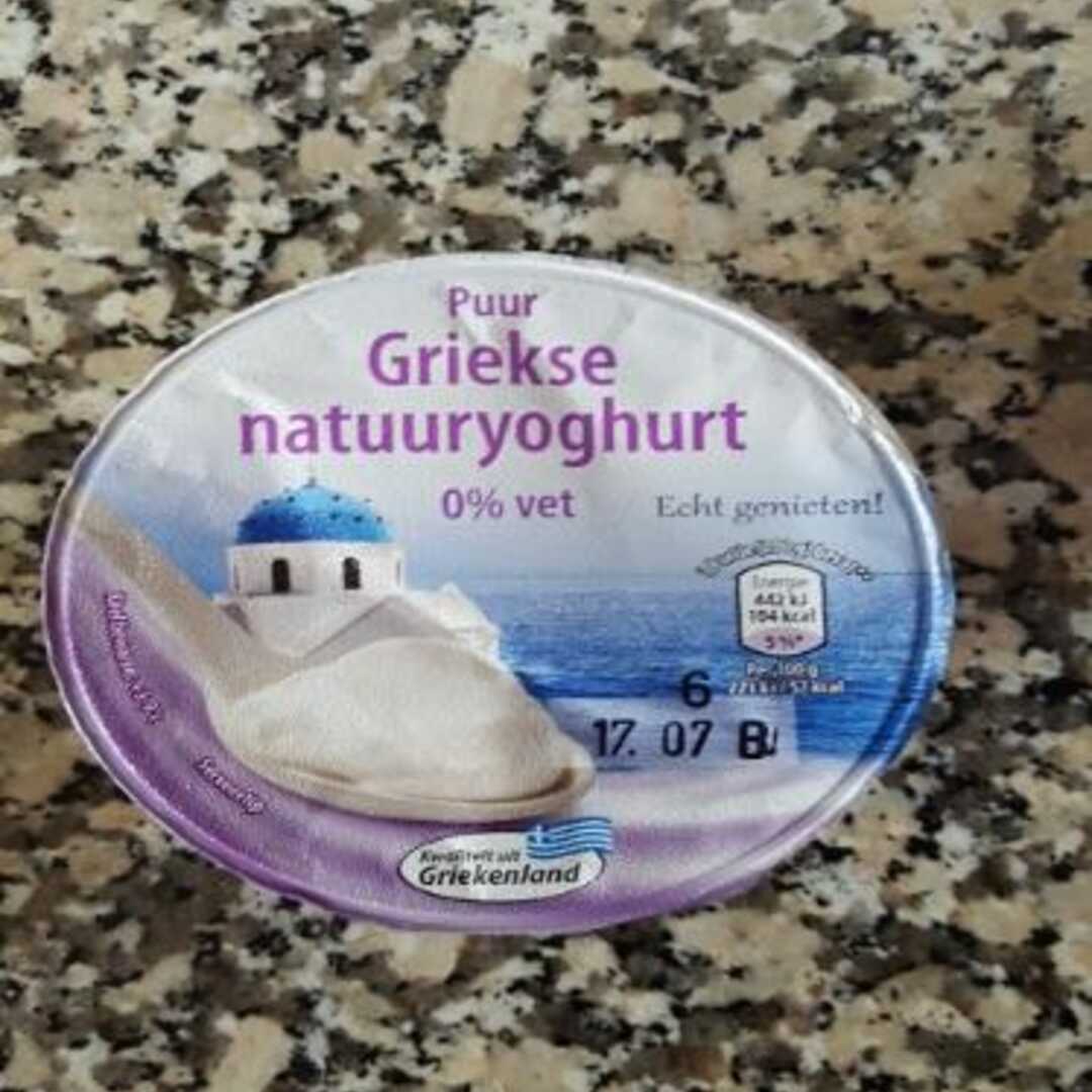 Aldi Griekse Natuuryoghurt 0% Vet