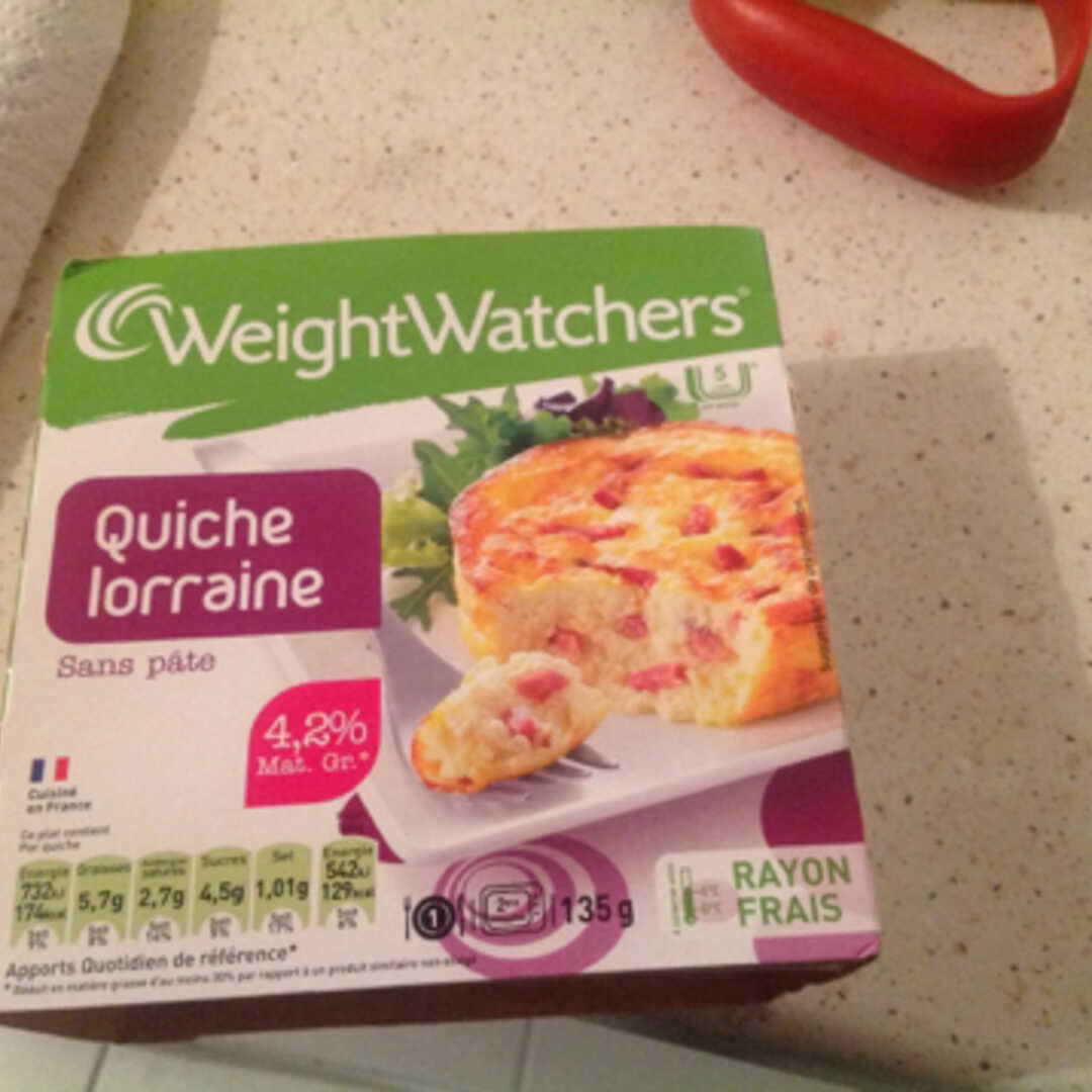 Weight Watchers Quiche Lorraine sans Pâte