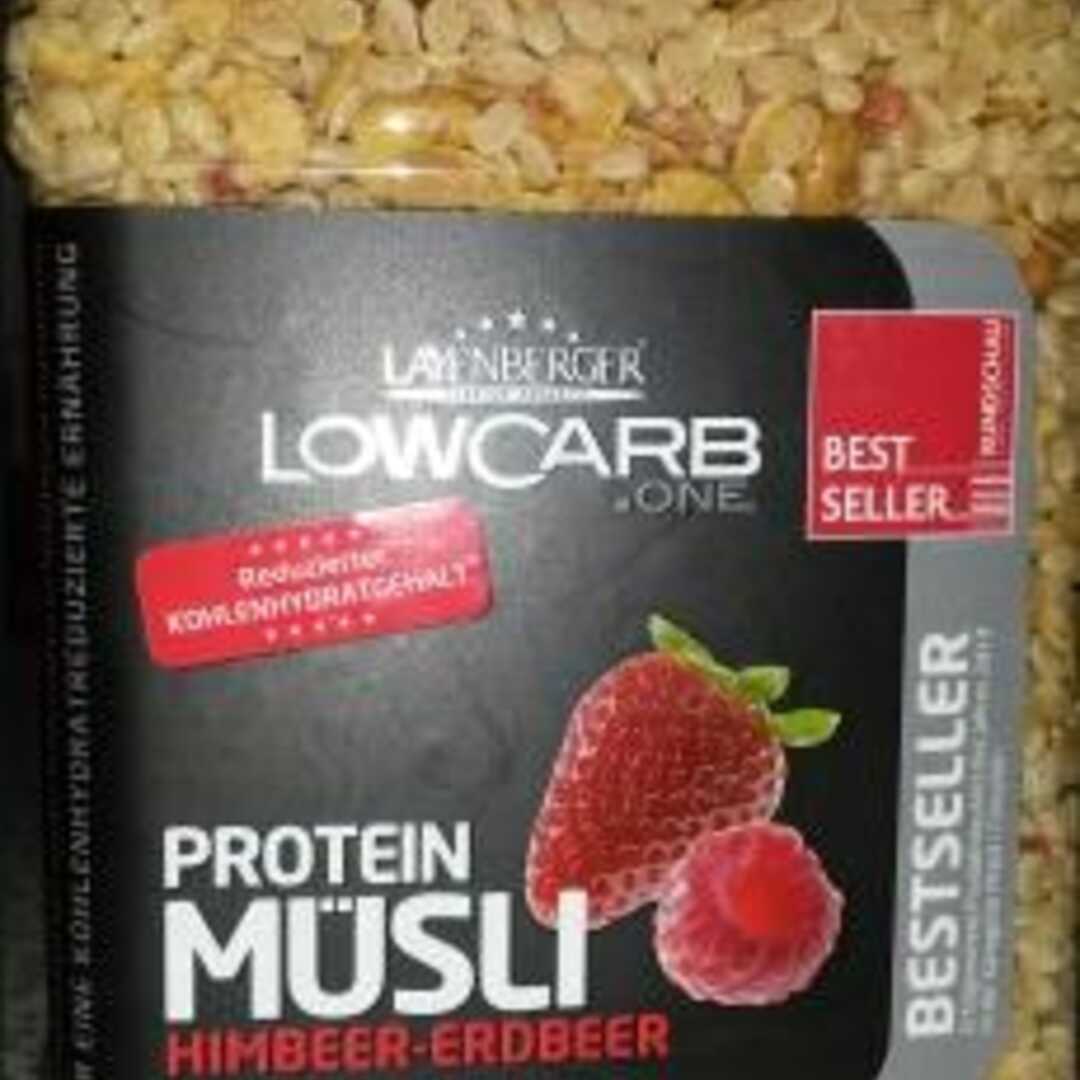 Layenberger Low Carb Protein Müsli Himbeer-Erdbeer