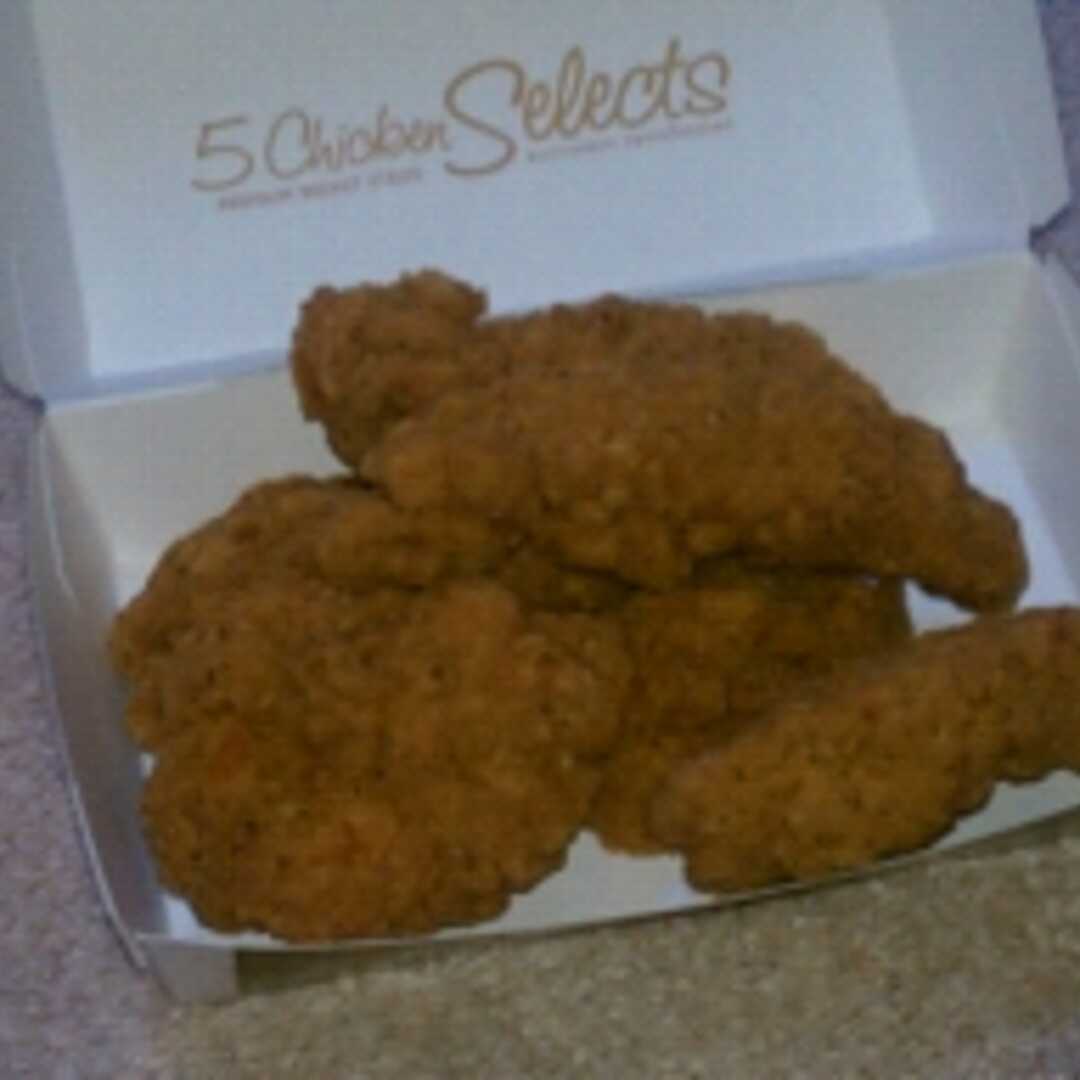 McDonald's Chicken Selects Premium Breast Strips (5 Pieces)
